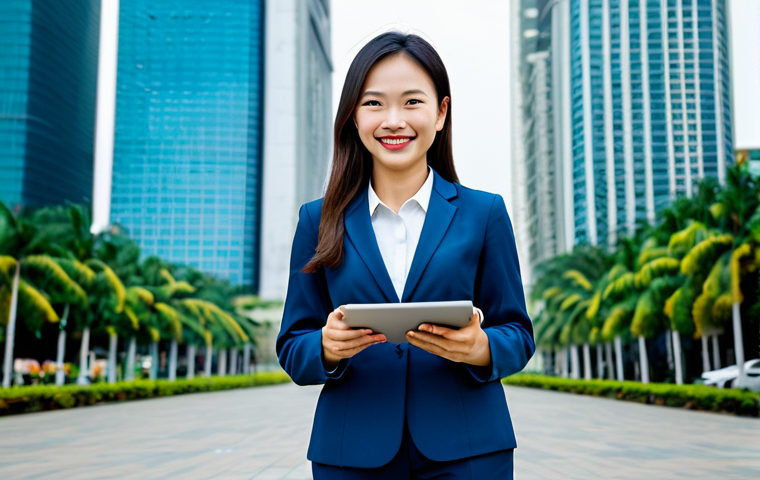 네트워킹을 통한 가치 증대의 기회 - Business Professional**

"A confident businesswoman in a tailored business suit, standing in front o...