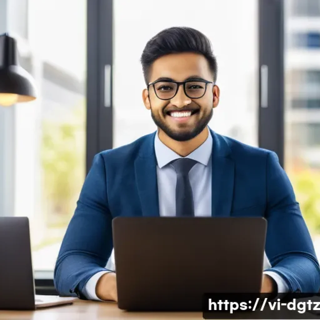 영향력 있는 사람들과의 네트워킹 전략 - **Prompt 1: "A confident and focused young professional, dressed in smart business casual attire, ac...